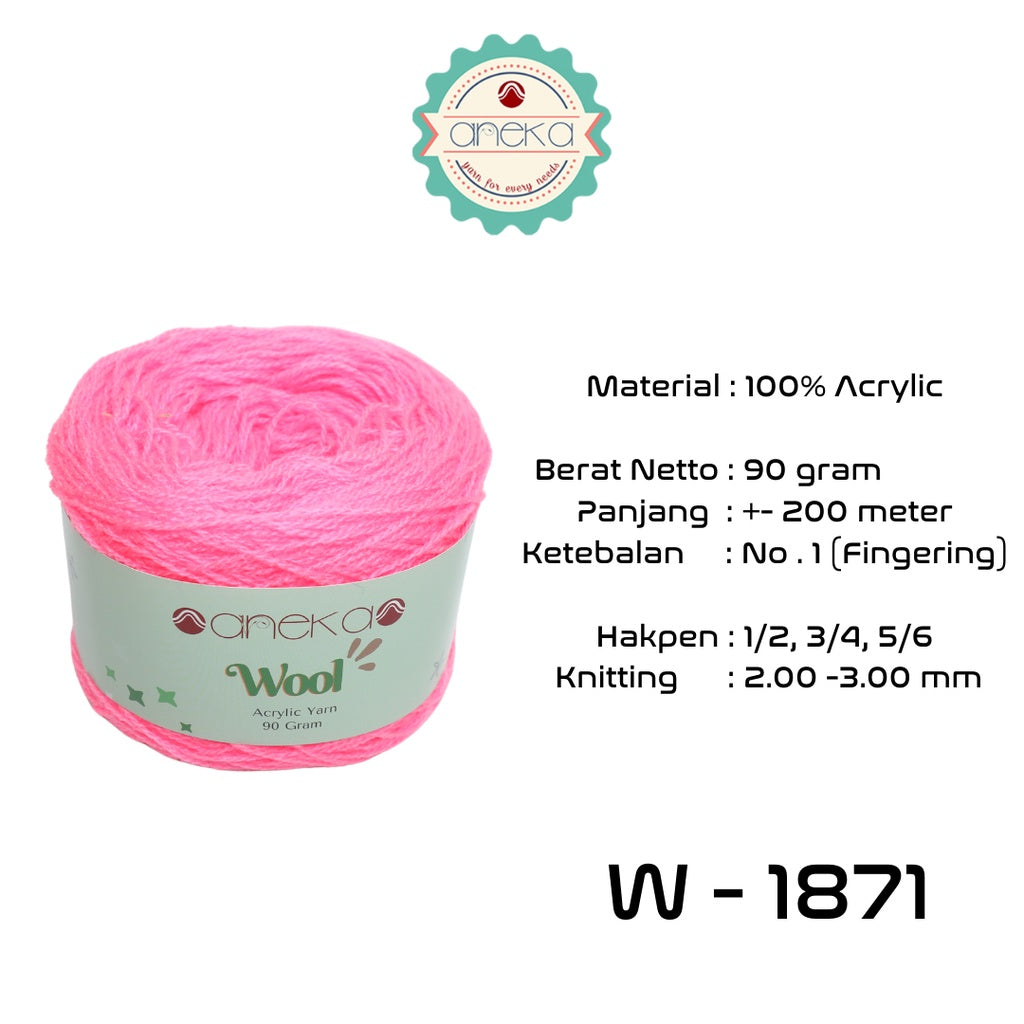 KATALOG - Benang Rajut Wool / Wol / Siet Yarn 90 gram - PART 3