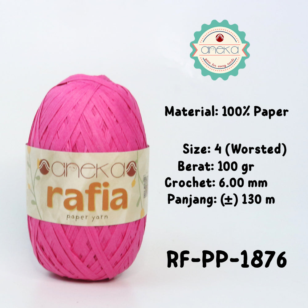 KATALOG - Benang Rajut Rafia / Raffia Paper Yarn