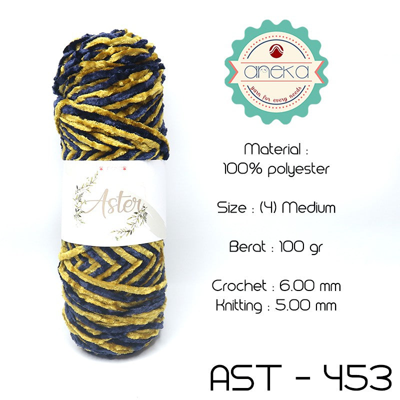 KATALOG - Benang Rajut Bludru ASTER MIX SEMBUR / Velvet Knitting Yarn PART 2