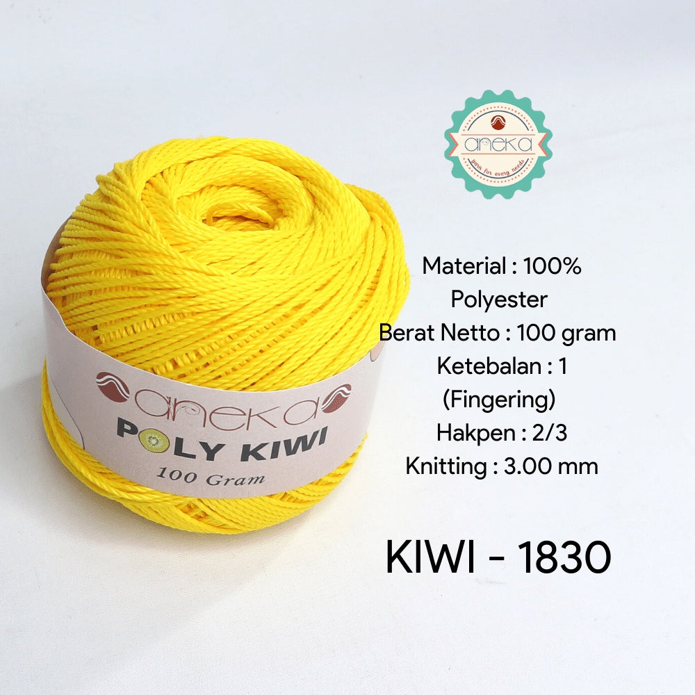 KATALOG - Benang Rajut Poli / Poly Kiwi Yarn - PREMIUM - Part 1