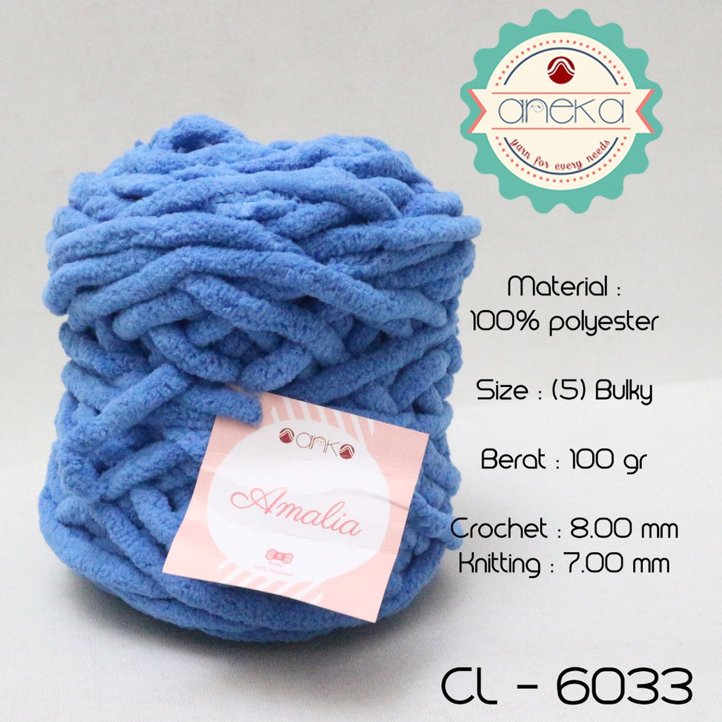 KATALOG - Benang Rajut Chenille Midi Amalia Yarn PART 1