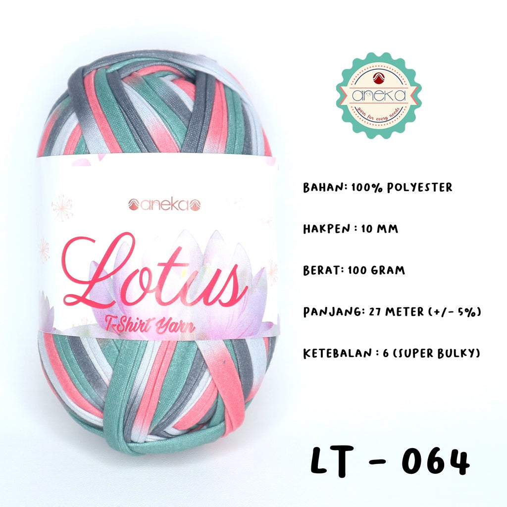 KATALOG - Benang Rajut Lotus Sembur / TShirt / Kaos Yarn Sembur Part 3