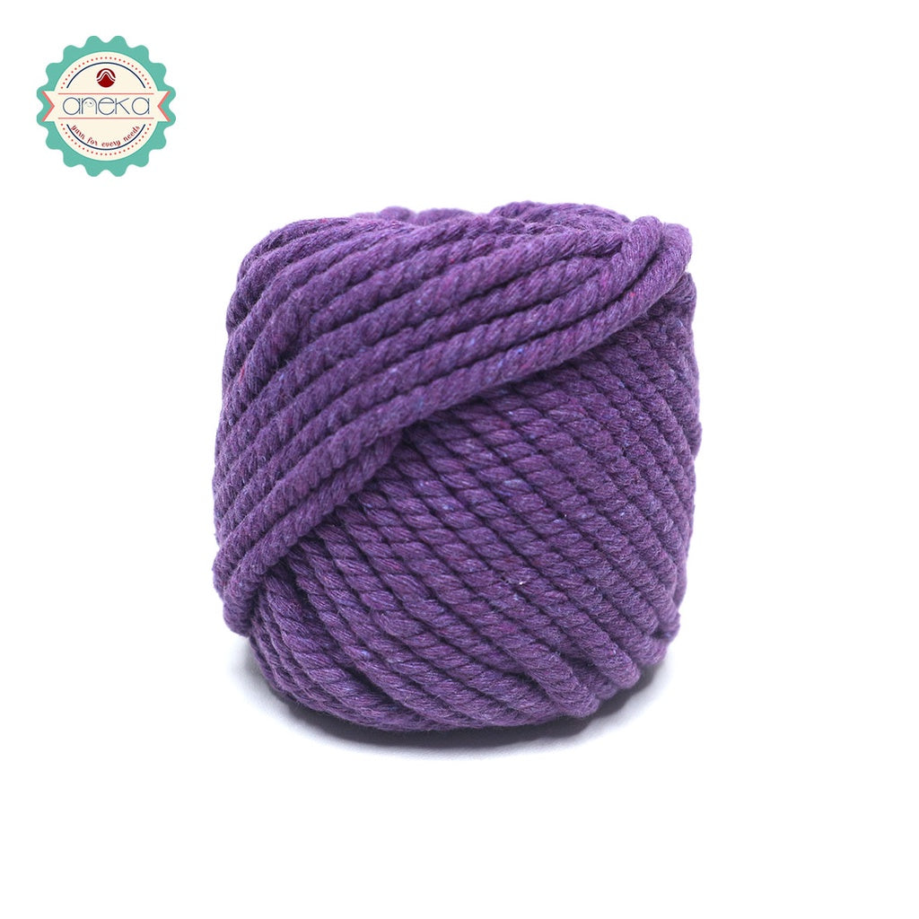 KATALOG - Benang Tali katun/tali macrame makrame warna 100 Gr - 4mm