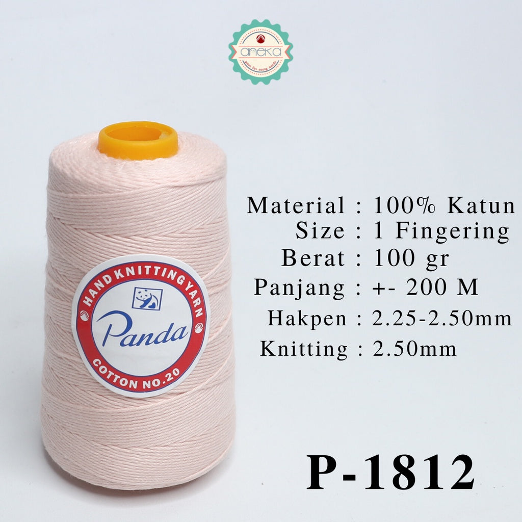 KATALOG - Benang Rajut Katun Panda / Cotton Yarn 2