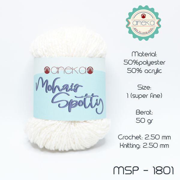 CATALOG - Spotty Cotton Mohair Knitting Yarn / Spotty Angora Yarn PART 1