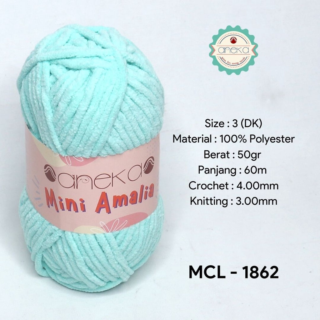 KATALOG - Benang Rajut Mini Amalia / Small Chenille Yarn