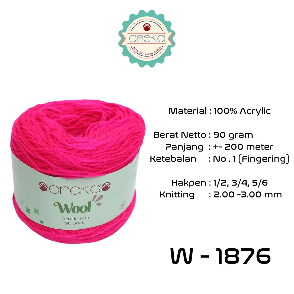 KATALOG - Benang Rajut Wool / Wol / Siet Yarn 90 gram - PART 3