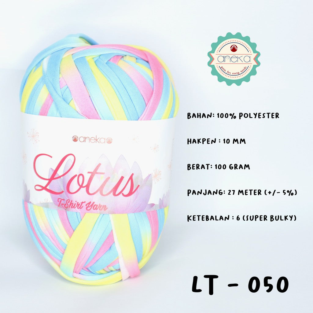 KATALOG - Benang Rajut Lotus Sembur / TShirt / Kaos Yarn Sembur Part 3