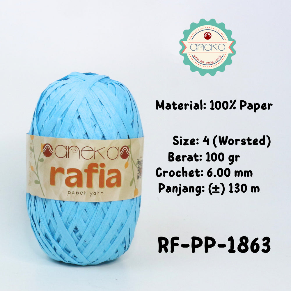 KATALOG - Benang Rajut Rafia / Raffia Paper Yarn