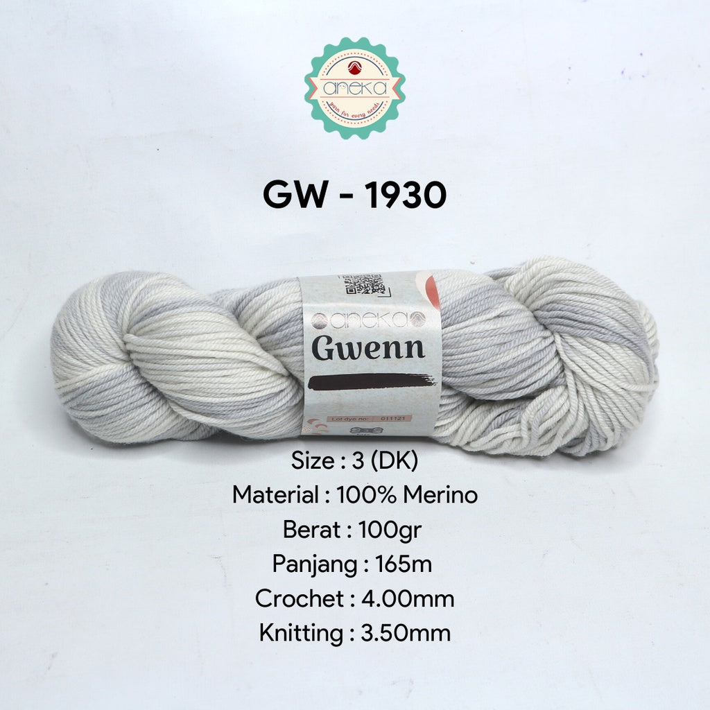 KATALOG - Benang Rajut Gwenn Yarn / Merino - Premium