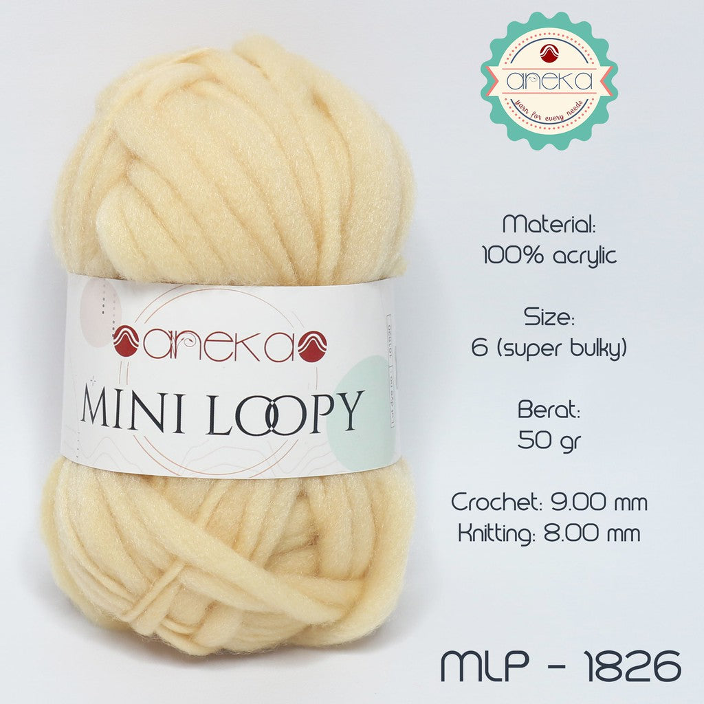 KATALOG - Benang Rajut Mini Loopy / Icelandic / Tapestry Weaving Yarn / Macrame Part 2