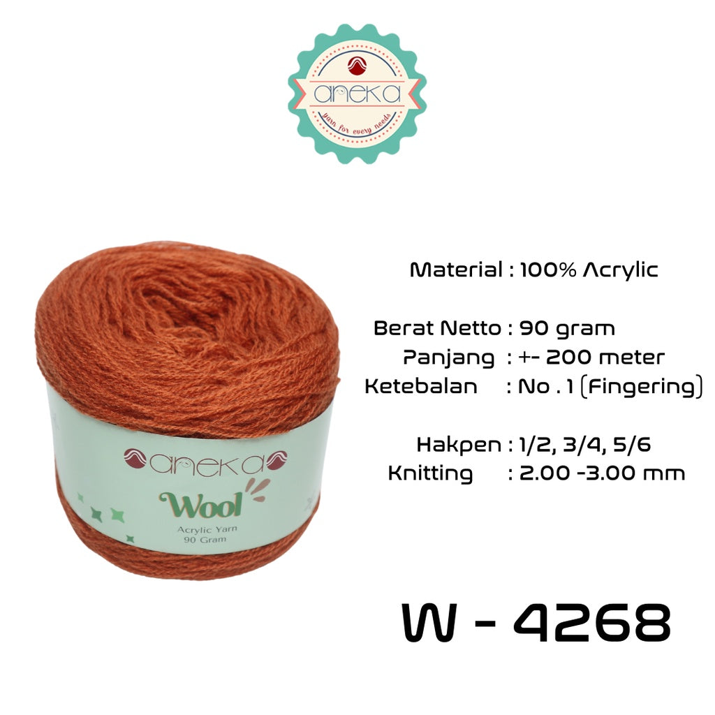 KATALOG - Benang Rajut Wool / Wol / Siet Yarn 90 gram - PART 1