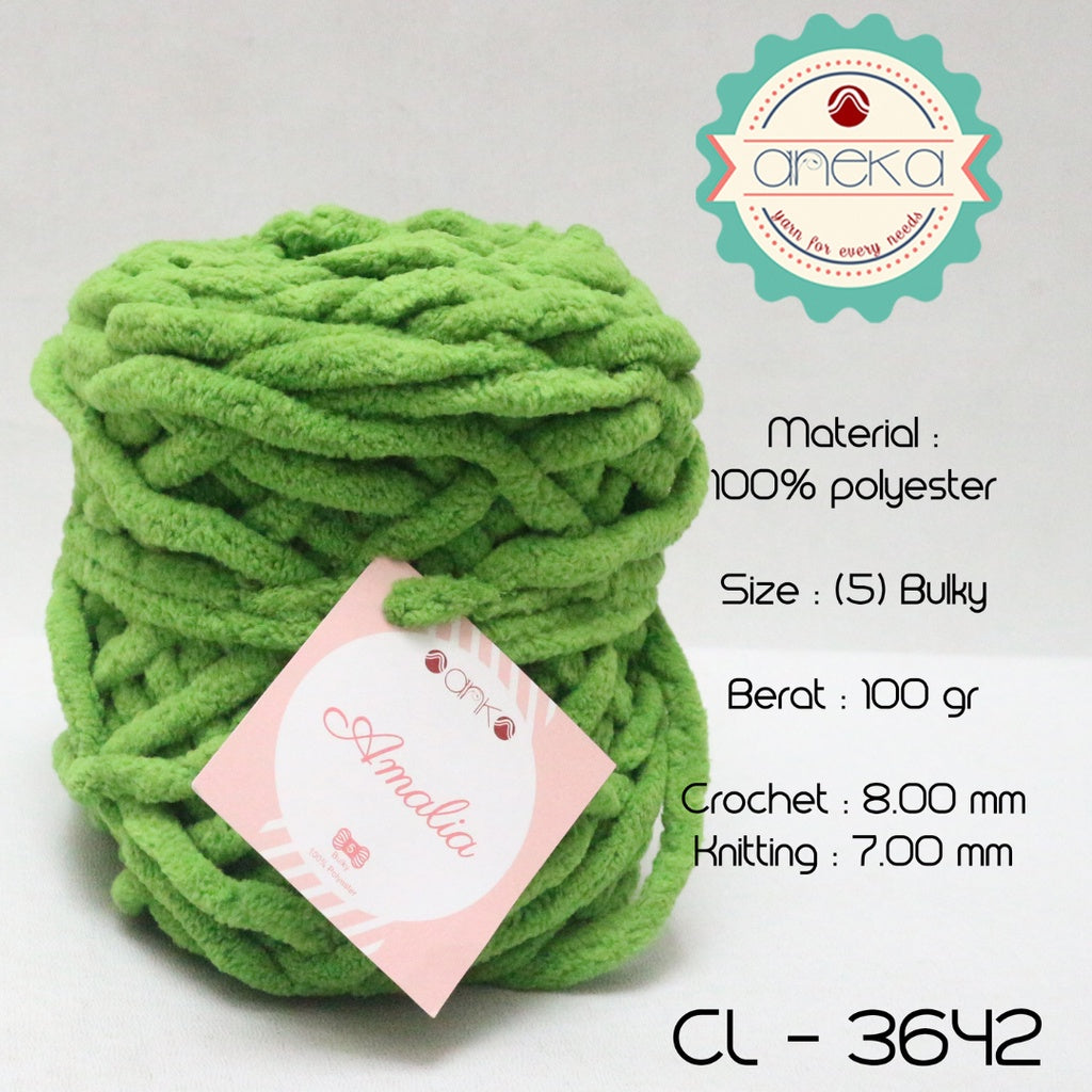 KATALOG - Benang Rajut Chenille Midi Amalia Yarn PART 1