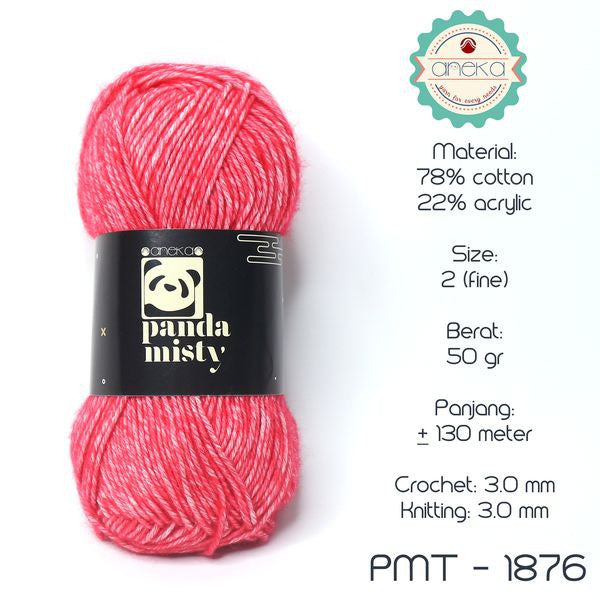 KATALOG - Benang Rajut Katun Panda Misty / Semprot Wol / Stonewashed Yarn - PART 2