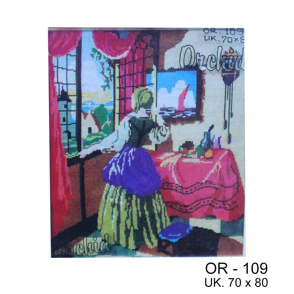 ANEKA - Kristik Kruistik Orchid - 109