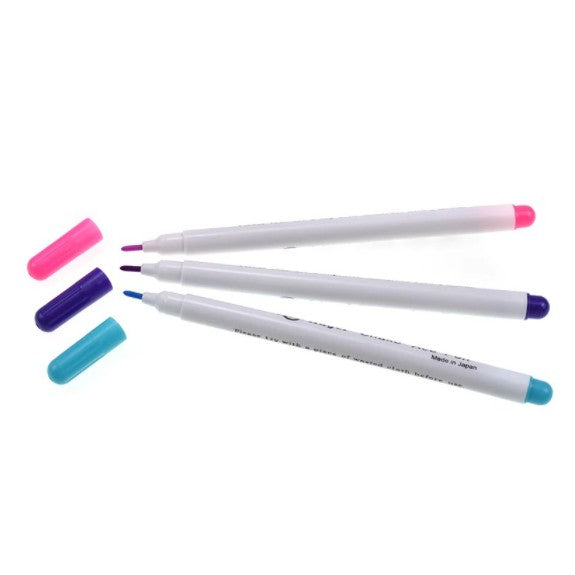 ANEKA - Spidol Penanda Kain / Water Eraseable Dissapearing Fabric Pen / Spidol Untuk Kain Sulam