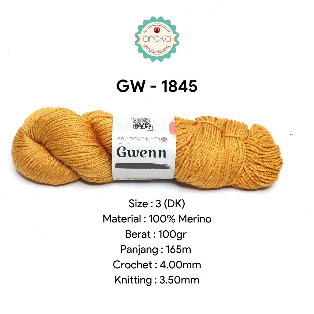 KATALOG - Benang Rajut Gwenn Yarn / Merino - Premium