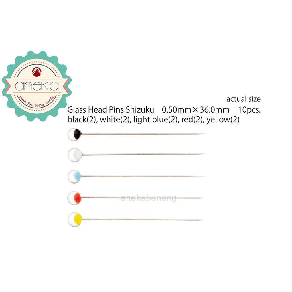 TULIP - Jarum Quilting Tulip Jarum Pentul Kepala Kaca / Glass Head Pins