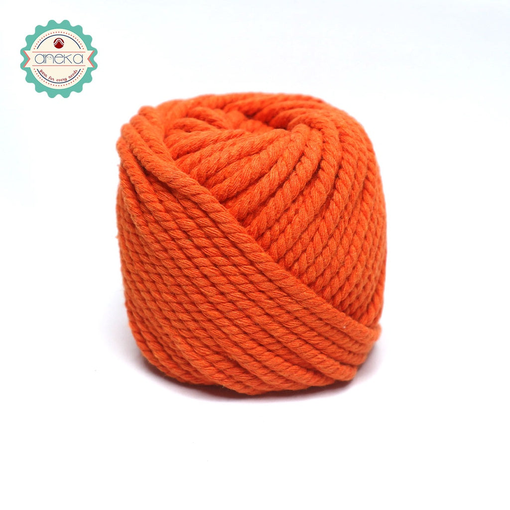 KATALOG - Benang Tali katun/tali macrame makrame warna 100 Gr - 4mm