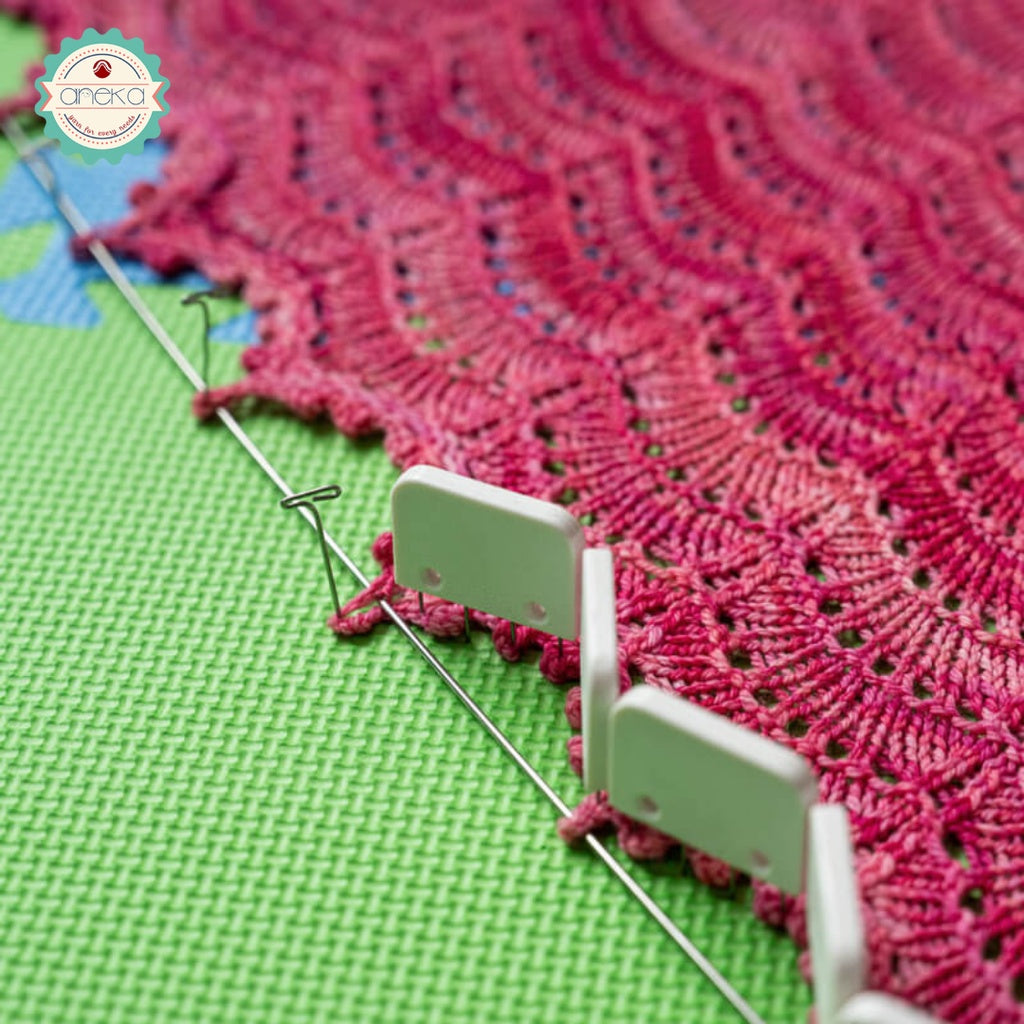 KNITPRO - Alat Block Rajutan / Lace Blocking Wire / Wires