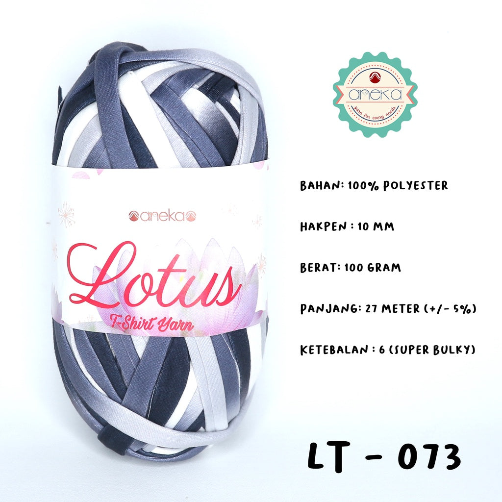 KATALOG - Benang Rajut Lotus Sembur / TShirt / Kaos Yarn Sembur Part 3