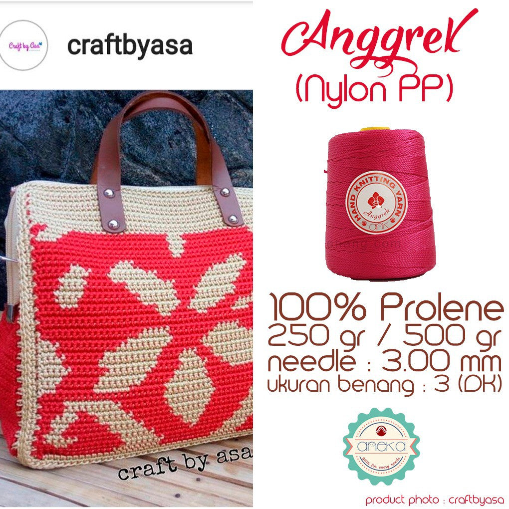 KATALOG -  Benang Rajut Anggrek Cones / Nylon PP Yarn PART 3