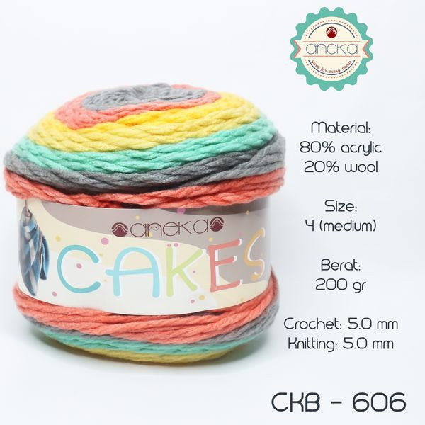 KATALOG - BENANG ANEKA CAKE BALL / CAKES YARN