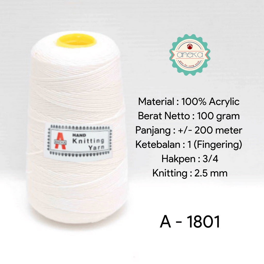 KATALOG - Benang Rajut Aneka / Acrylic Yarn PART 1