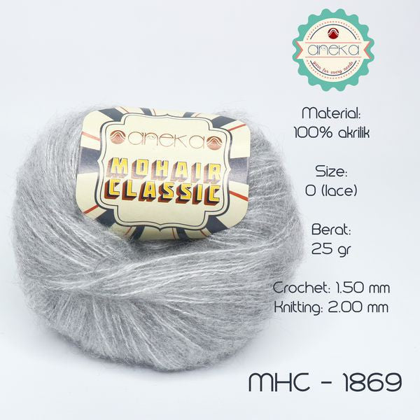 KATALOG - Benang Rajut Katun Mohair Classic / Mohair Polos / Benang Angora PART 1
