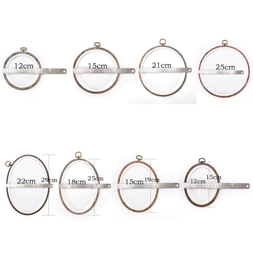 ANEKA - Pemidangan PVC Karet Corak Kayu / Rubber Hoop Wood