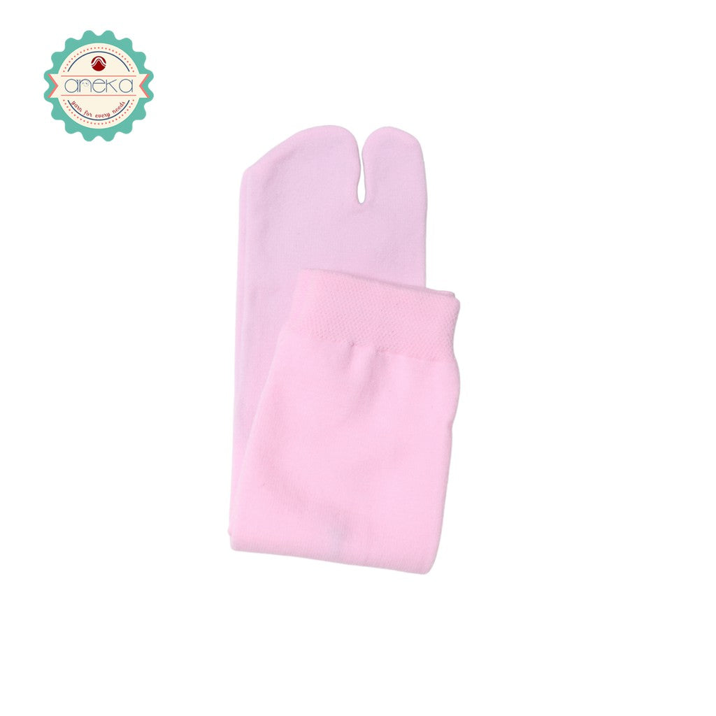 ANEKA - Kaos Kaki Nilon Nylon Warna / Jempol / Muslimah / Muslim / Allsize Fit To M - Tapak Hitam