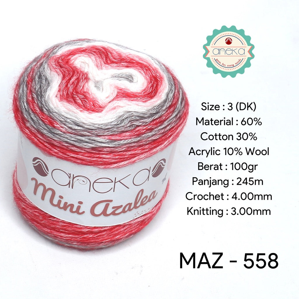 KATALOG - Benang Rajut Mini Azalea Yarn