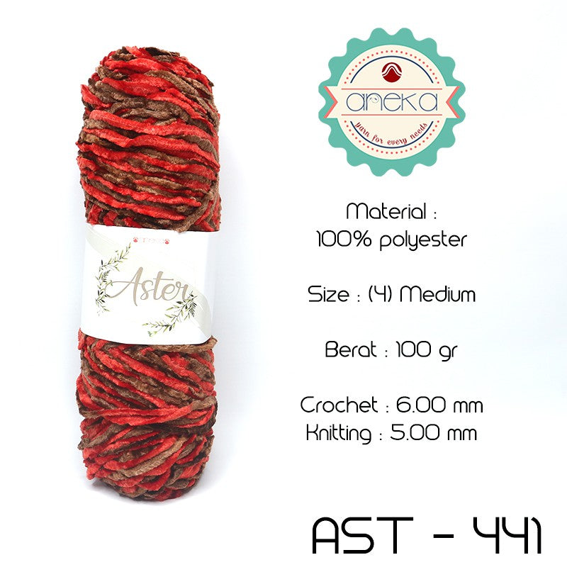 KATALOG - Benang Rajut Bludru ASTER MIX SEMBUR / Velvet Knitting Yarn PART 2