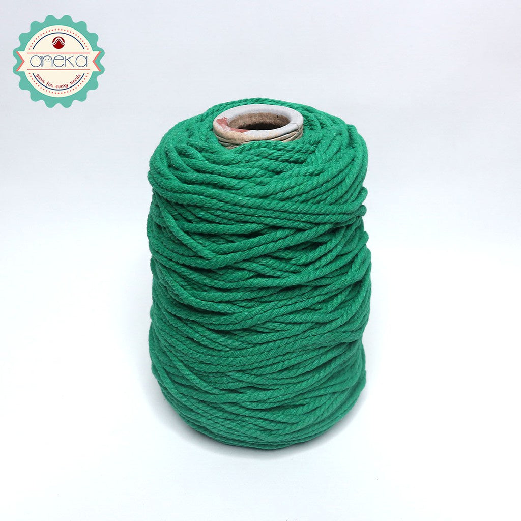 KATALOG - Benang Tali katun / tali macrame makrame warna warni 500 gr / 4mm