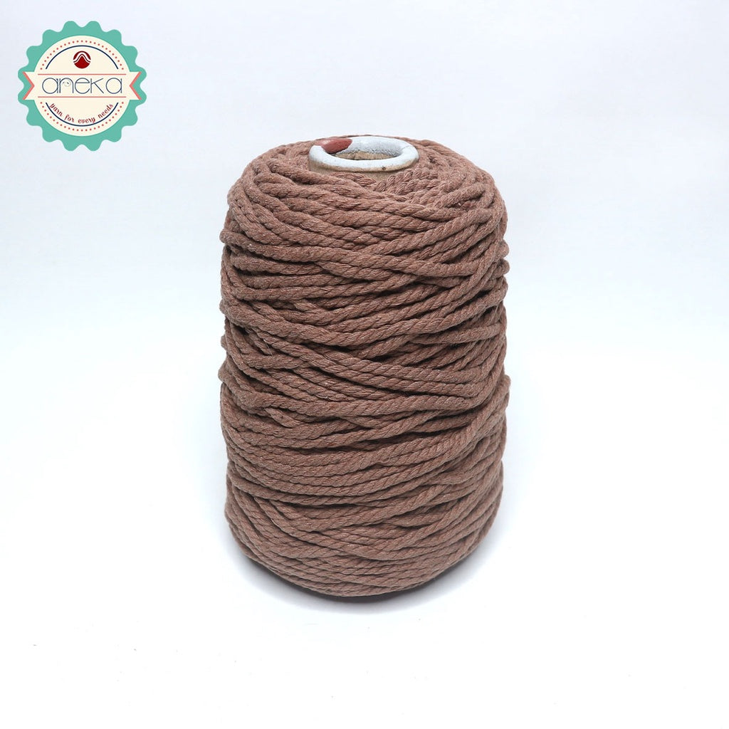 KATALOG - Benang Tali katun / tali macrame makrame warna warni 500 gr / 4mm