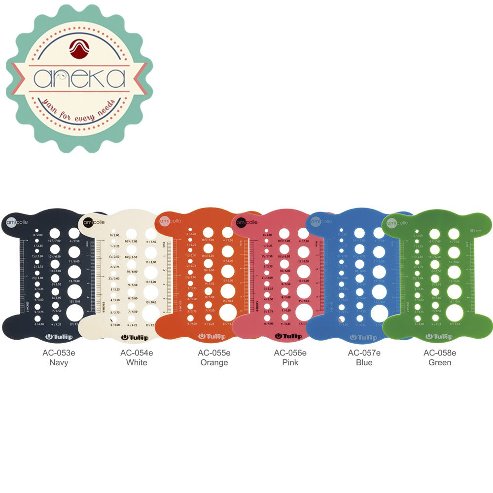 Knitting Needle Gauge Tulip Amicole Knitting Needle Gauge