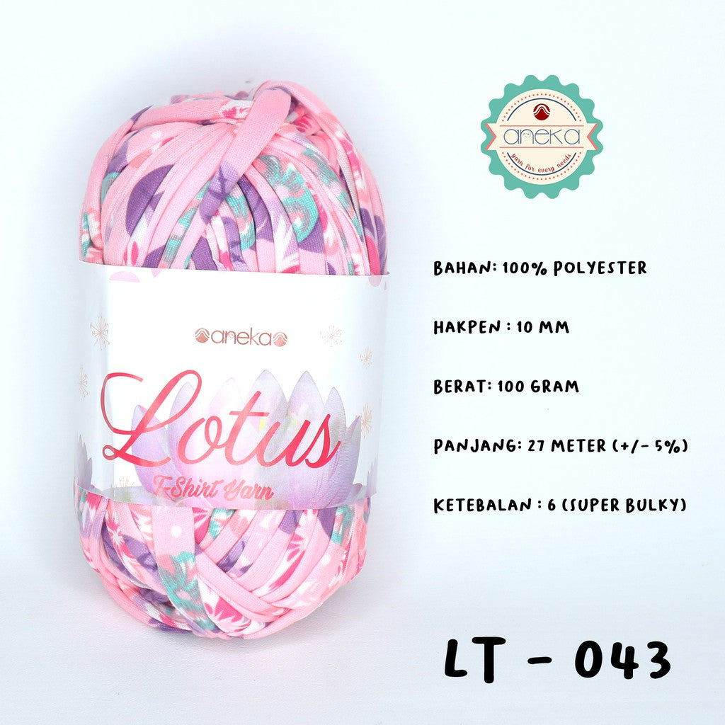 KATALOG - Benang Rajut Lotus Sembur / TShirt / Kaos Yarn Sembur Part 3