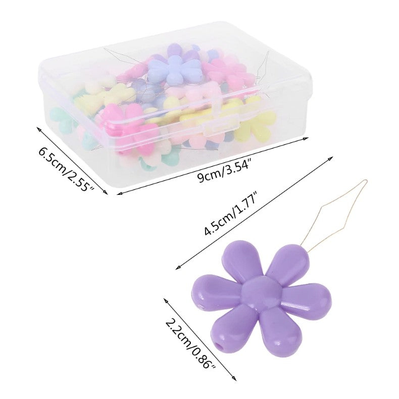 Grandmother's Eyes in Flower Shape / Flower Needle Threader - PCS