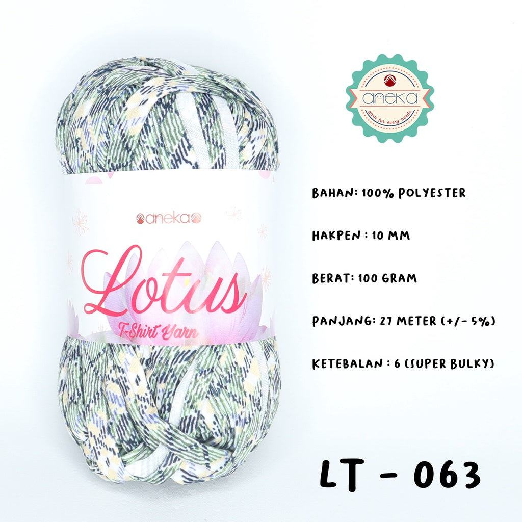 KATALOG - Benang Rajut Lotus Sembur / TShirt / Kaos Yarn Sembur Part 3