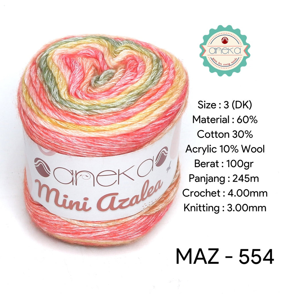 KATALOG - Benang Rajut Mini Azalea Yarn