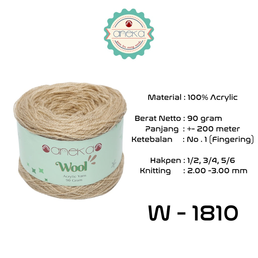 KATALOG - Benang Rajut Wool / Wol / Siet Yarn 90 gram - PART 1