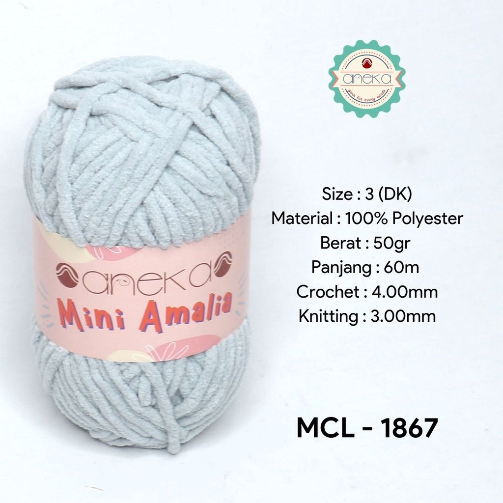 KATALOG - Benang Rajut Mini Amalia / Small Chenille Yarn