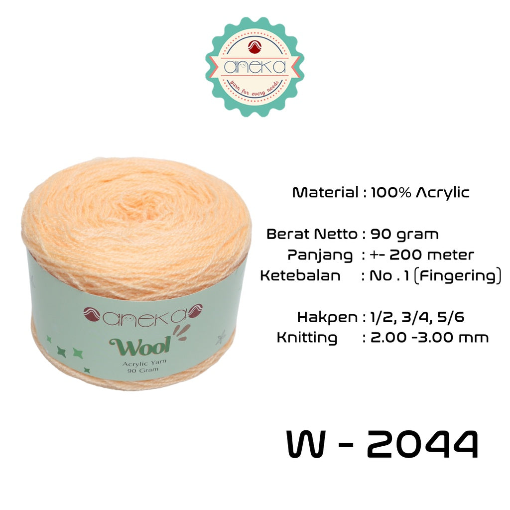 KATALOG - Benang Rajut Wool / Wol / Siet Yarn 90 gram - PART 1
