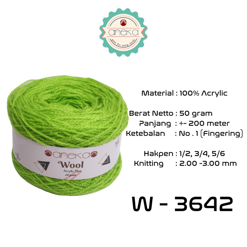 KATALOG - Benang Rajut Wool / Wol / Siet Yarn 30 dan 50 gram - PART 2