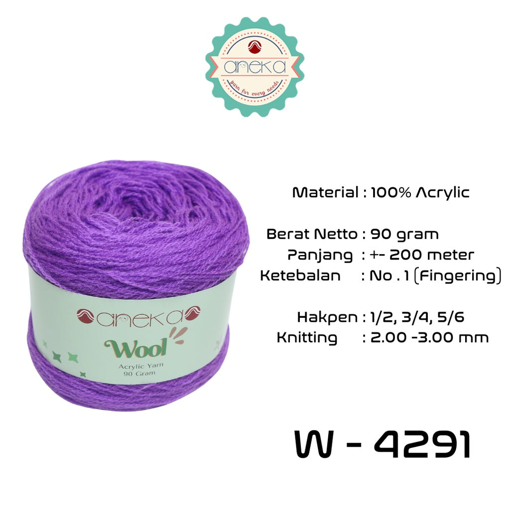 KATALOG - Benang Rajut Wool / Wol / Siet Yarn 90 gram - PART 3