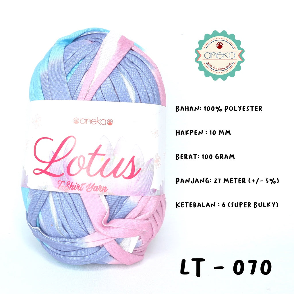 KATALOG - Benang Rajut Lotus Sembur / TShirt / Kaos Yarn Sembur Part 3