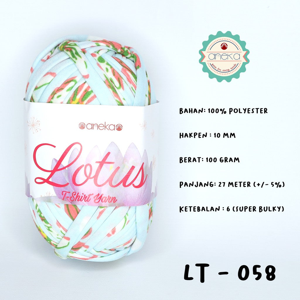 KATALOG - Benang Rajut Lotus Sembur / TShirt / Kaos Yarn Sembur Part 3