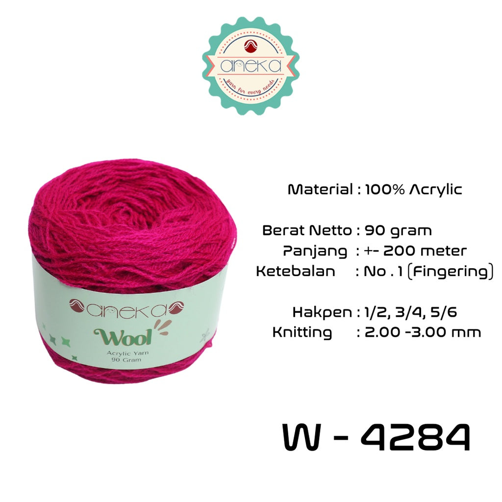 KATALOG - Benang Rajut Wool / Wol / Siet Yarn 90 gram - PART 3