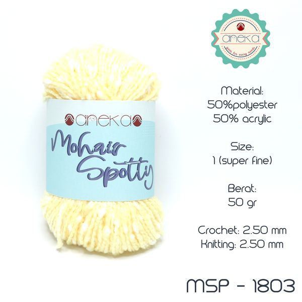 CATALOG - Spotty Cotton Mohair Knitting Yarn / Spotty Angora Yarn PART 1