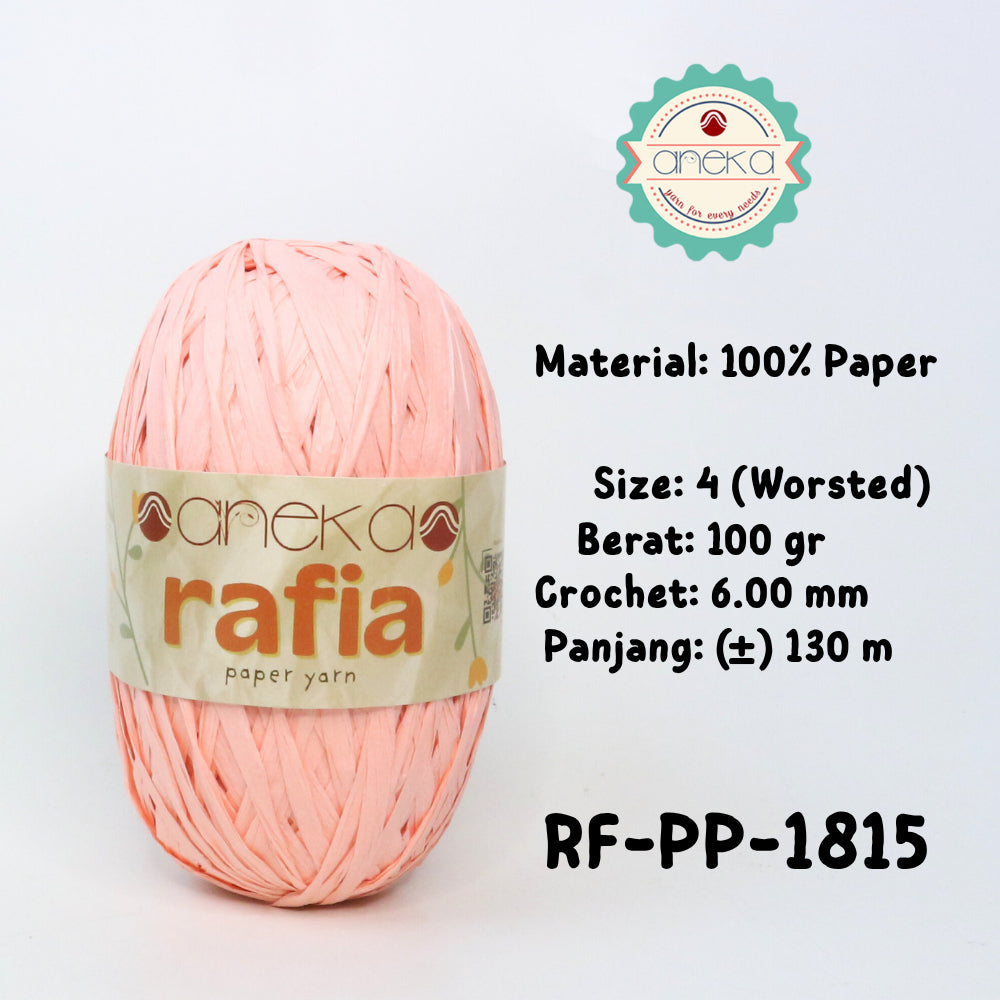 KATALOG - Benang Rajut Rafia / Raffia Paper Yarn